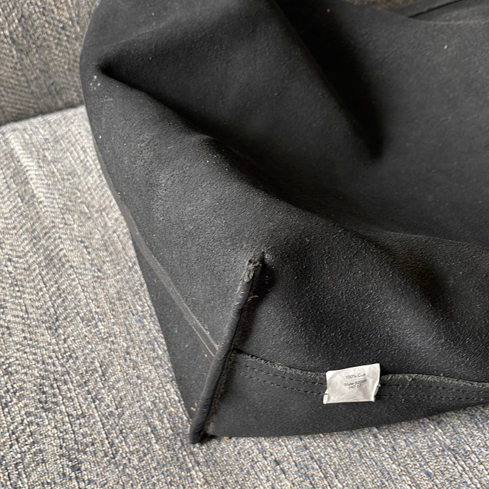 Madewell The transport Pebbled Black Leather  tote Handbag - Picture 12 of 15